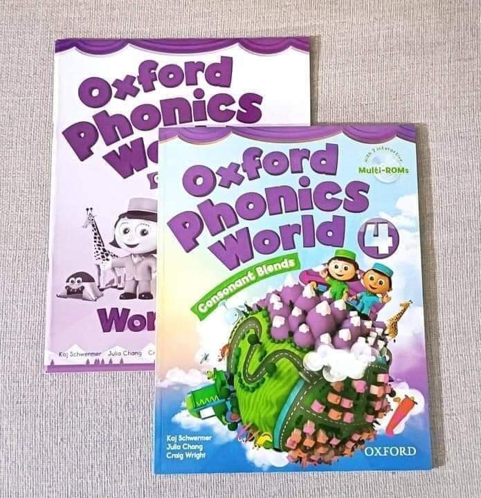 Oxford Phonics World - Level 4 (Sách học + Sách bài tập)-duoc-ban-tai-Nhà sách Hạnh Phúc