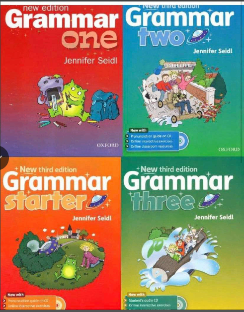 Grammar One, Two, Three, Four bộ 4 cuốn - Jenifer Seidl- Three-duoc-ban-tai-Nhà sách Hạnh Phúc