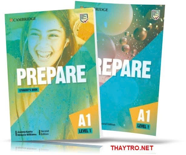 Prepare A1 level 1 sách bài tập bản 2nd-duoc-ban-tai-Nhà sách Hạnh Phúc