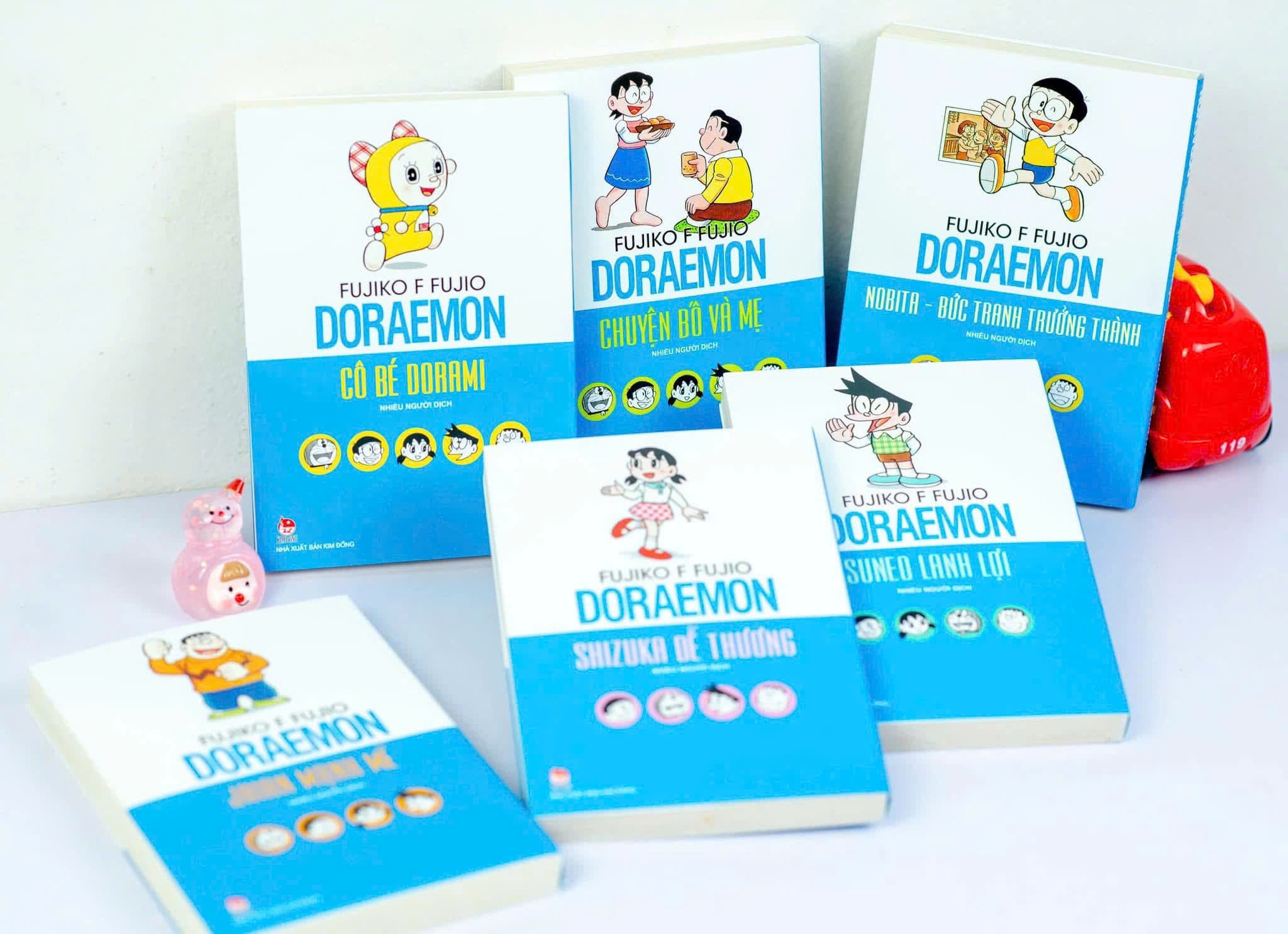 Truyện tranh Doraemon - Tuyển tập những người thân yêu - Bộ 6 quyển Kim Đồng (Giá bìa: 180.000)-duoc-ban-tai-Nhà sách Hạnh Phúc