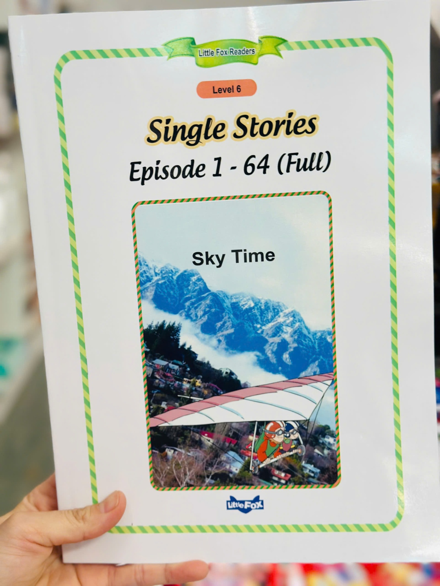 Little fox in gộp A4 - Level 6 - Single Stories-duoc-ban-tai-Nhà sách Hạnh Phúc