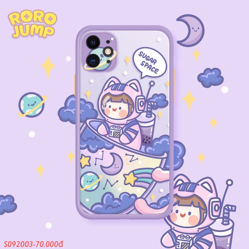 6/6s Plus - Cô Bé Vũ Trụ Viền Tím