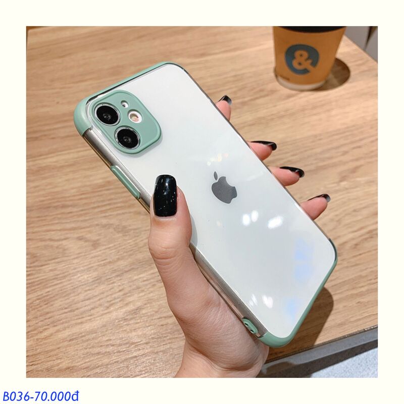 Ốp viền silicon bảo vệ camera - Xanh Non - XsMax