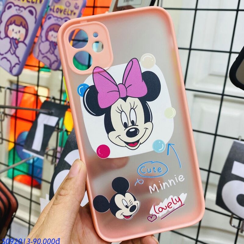 Xr - Ốp Minnie Viền Hồng