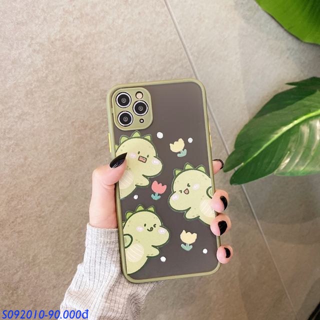 iPhone 11 - Ốp 3 Khủng Long Xanh 