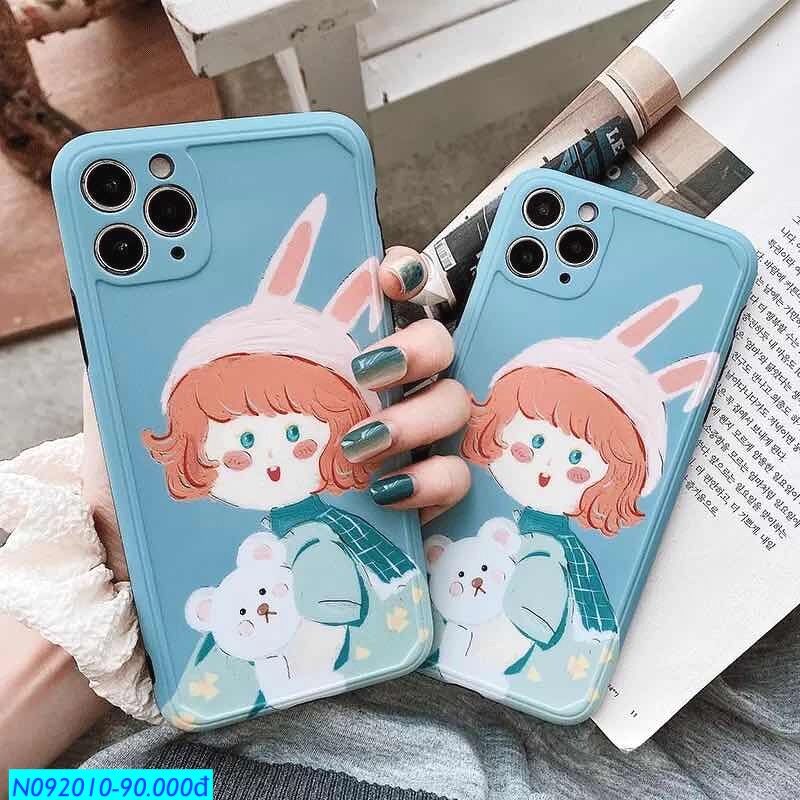 iPhone 11 - Ốp Cô Bé ôm gấu