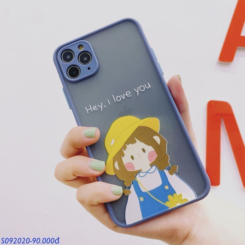 7/8 Plus-Ốp Những Cô Gái Đội Mũ Vàng - Xám