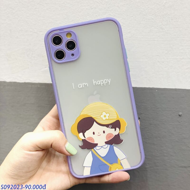 7/8 - Ốp Những Cô Gái Đội Mũ Vàng - Tím