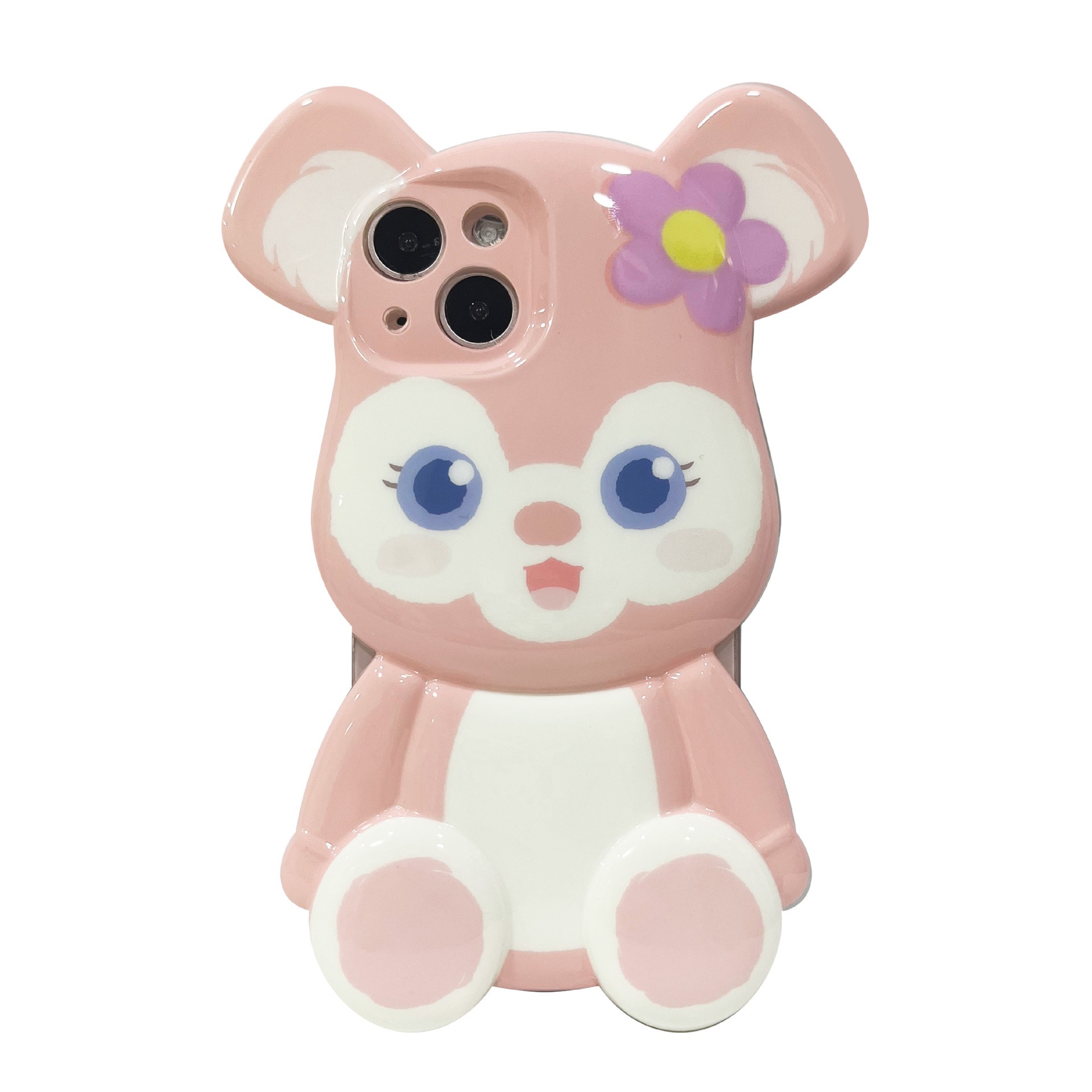 Ốp Thỏ Hồng 3D