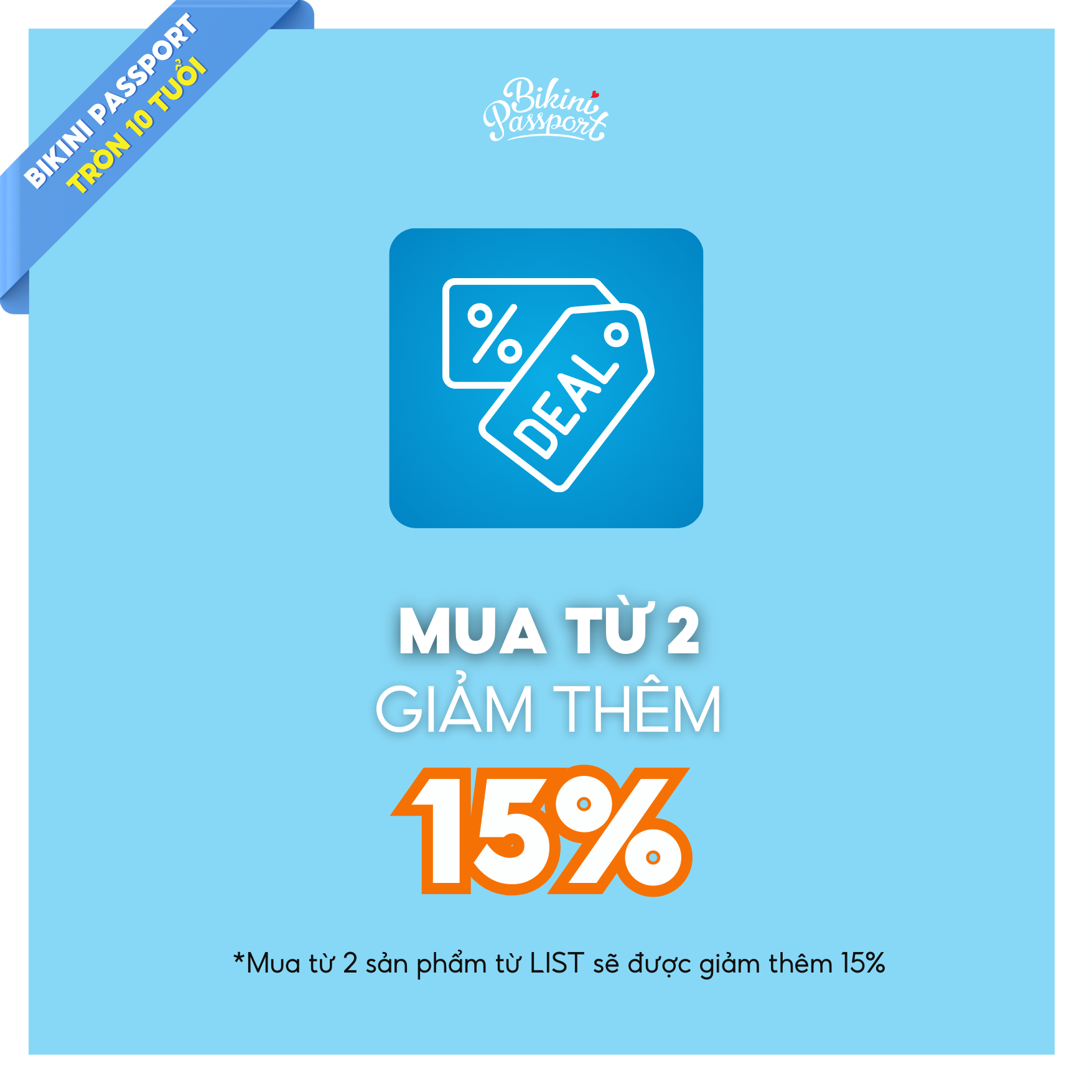 mua 2 giảm thêm 15%