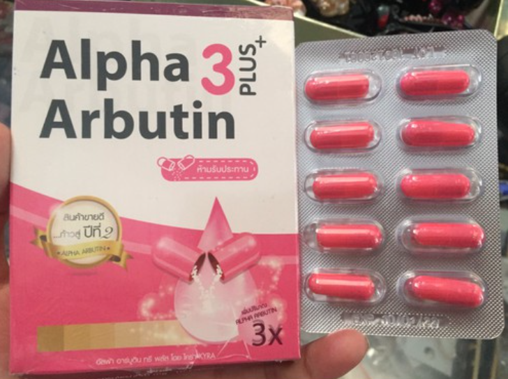 Vỉ 10 Viên Kích Trắng Body Alpha Arbutin