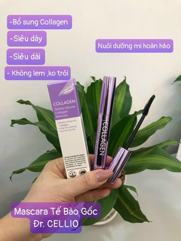 Mascara Tế Bào Gốc Dr. Cellio Volume #tím