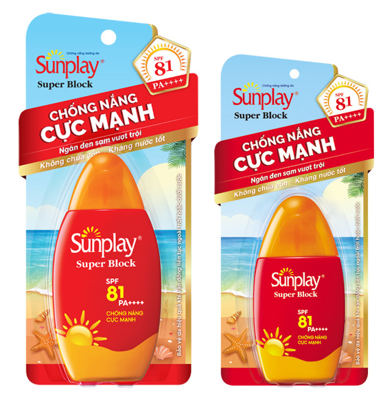 Kem chống nắng SUNPLAY super block spf 81