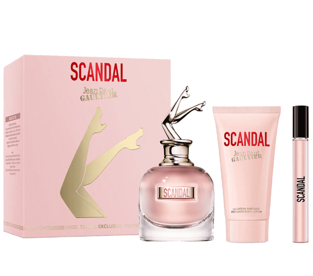 Gift Set Jean Paul Gaultier Scandal 80ml + lotion + trial 10ml