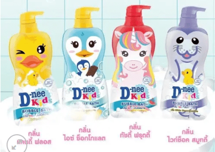 Sữa tắm gội trẻ em Dnee Thái Lan 400ml