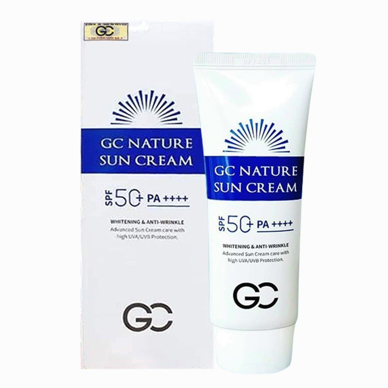 chống nắng GC NATURE SPF50 PA++++ 60ml