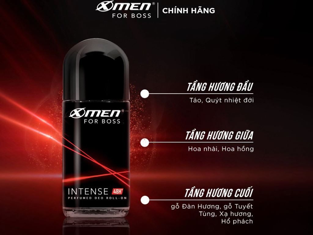 lăn XMEN BOSS 50ml