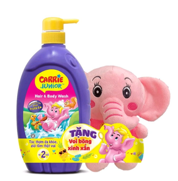 Carrie Junior Tắm Gội Baby Tinh Chất Sữa 700g