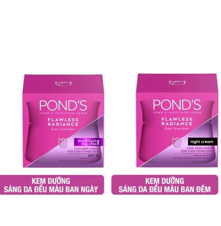 Kem Dưỡng Trắng Da POND’S Cao Cấp 50g ( ngày - đêm)