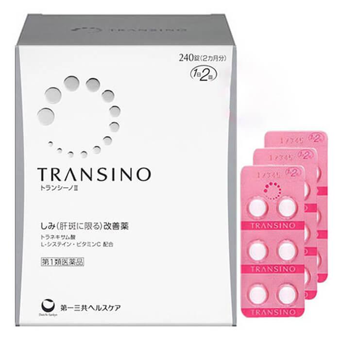 Viên uống trị Nám TRANSINO 240 Viên (hộp trắng)