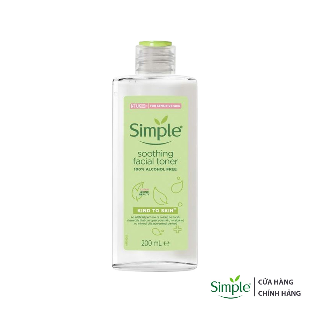 Nước Hoa Hồng Simple Kind To Skin 200ml