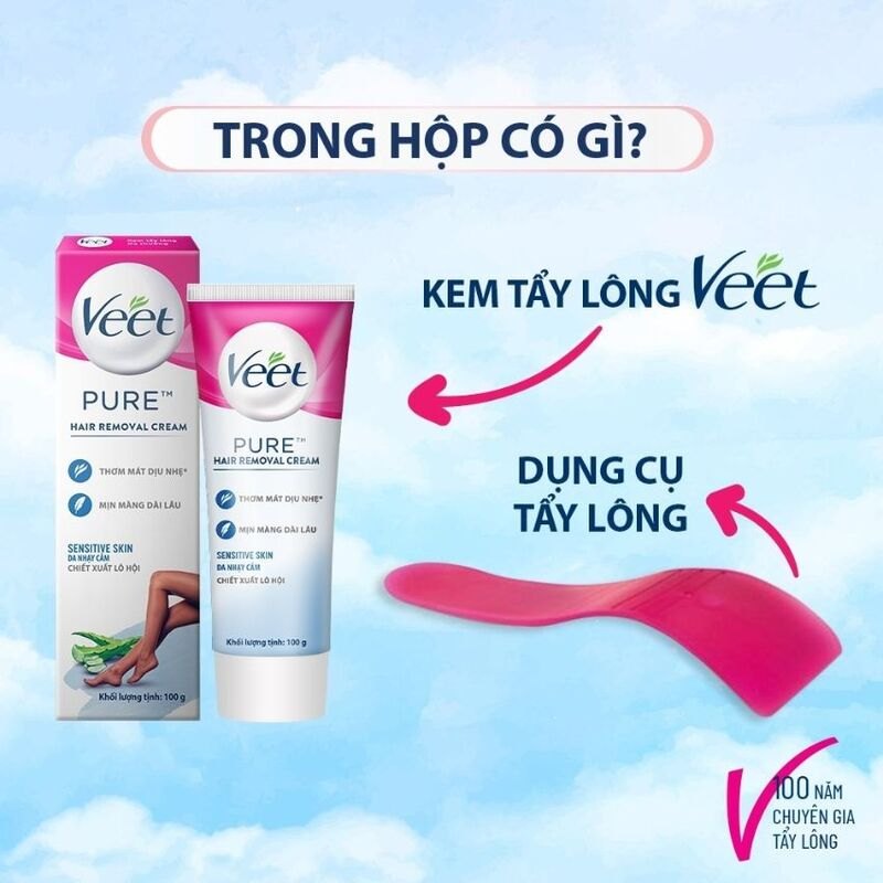 Kem Tẩy Lông Veet 100ml