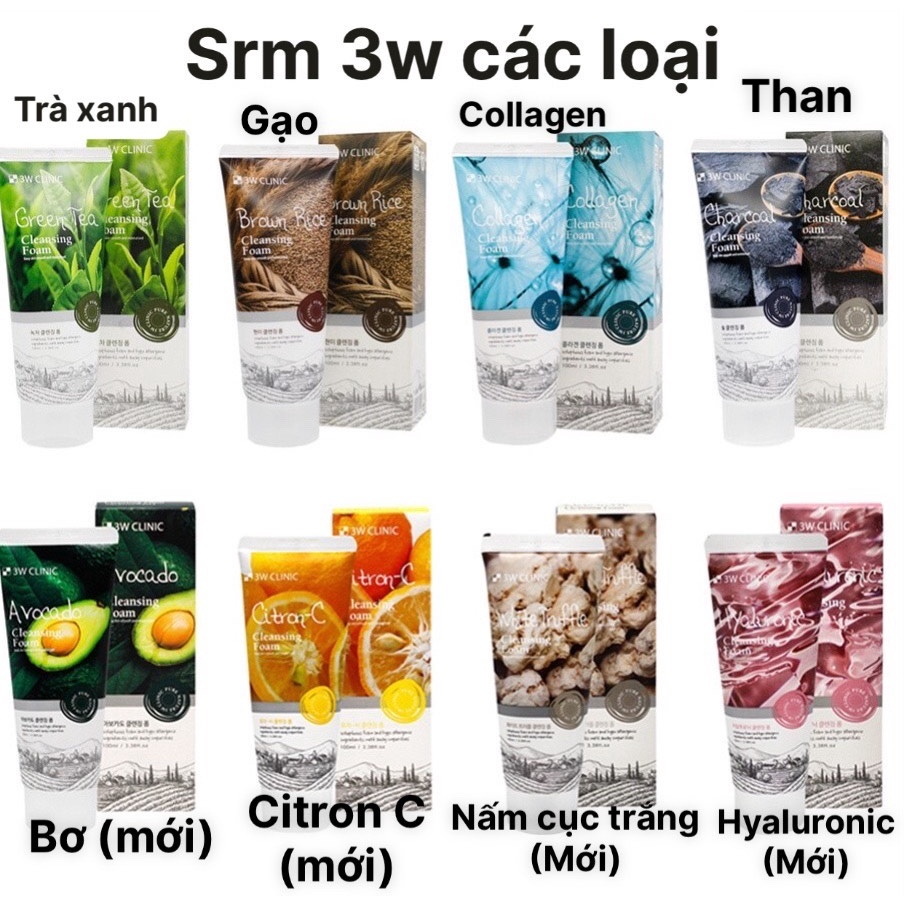 Sữa Rửa Mặt 3W Clinic 100ml