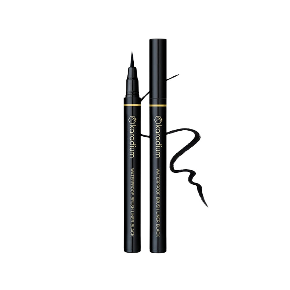 Kẻ Mắt Không Trôi Karadium Waterproof Brush Liner Black