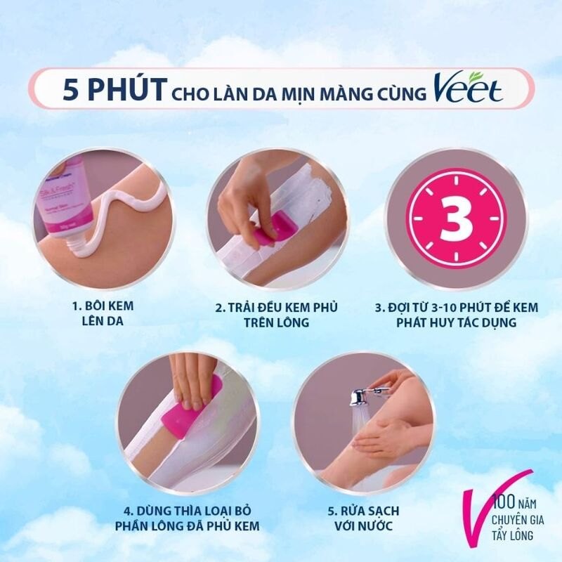 Kem Tẩy Lông Veet 100ml