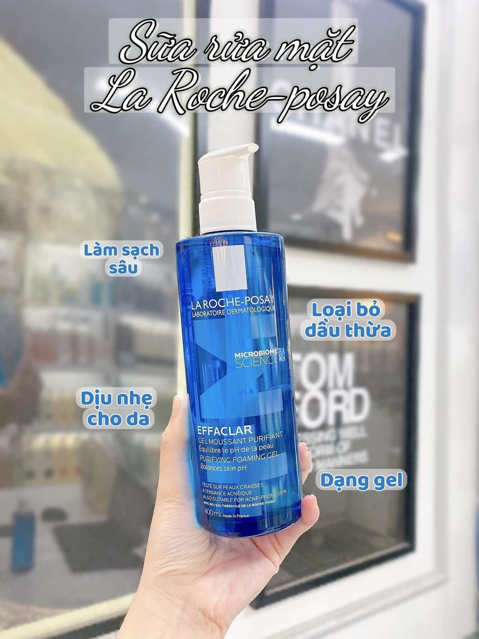 Sữa Rửa Mặt La Roche-Posay Effaclar Purifying Foaming Gel