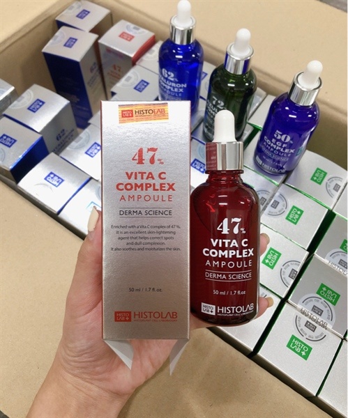 Tinh Chất Dưỡng Trắng Da Vita C Complex Ampoule 47% Histolab