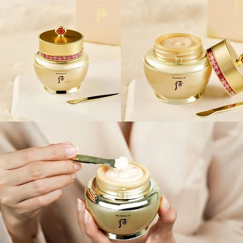 Kem dưỡng tự nhuận chống lão hóa da Whoo Bichup Ja Yoon Cream- set 120 gói/120ml