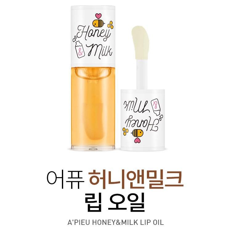 Dầu dưỡng môi Apieu Honey Milk Lip Oil