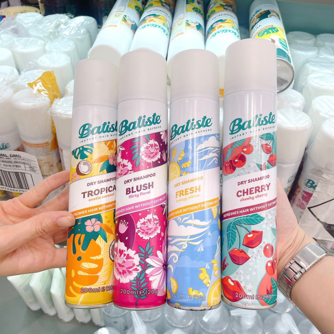 Dầu gội khô Batiste 200ml