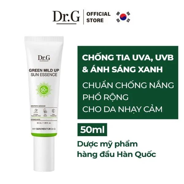 Set kem chống nắng DR.G Best Sun Care Travel Kit (10ml *3)