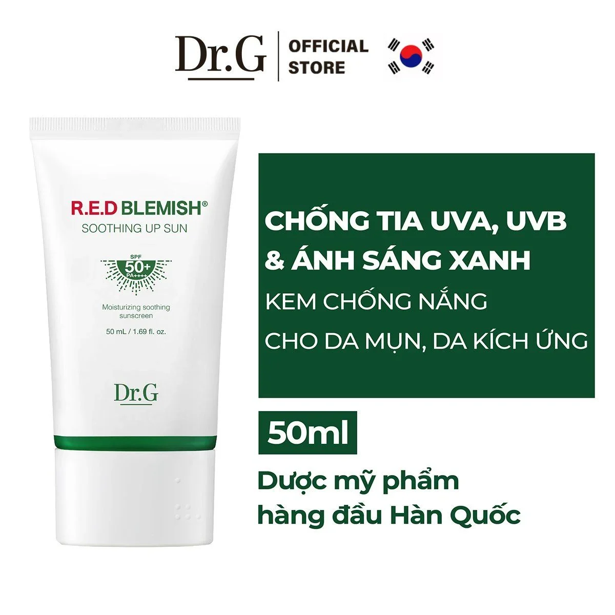 Set kem chống nắng DR.G Best Sun Care Travel Kit (10ml *3)