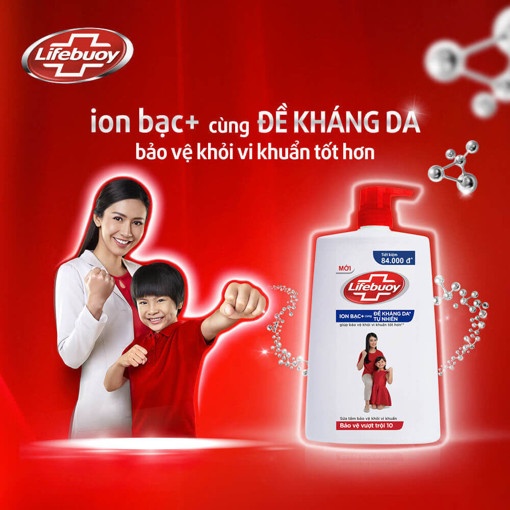 Sữa Tắm Lifebuoy Chăm Sóc Da 1.1kg