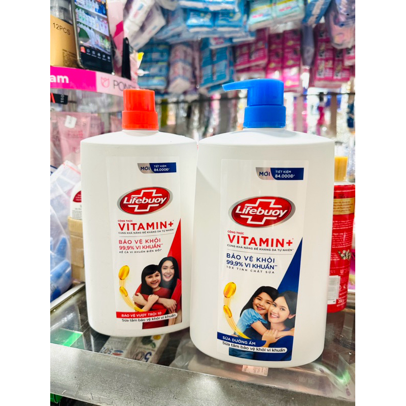 Sữa Tắm Lifebuoy Chăm Sóc Da 1.1kg