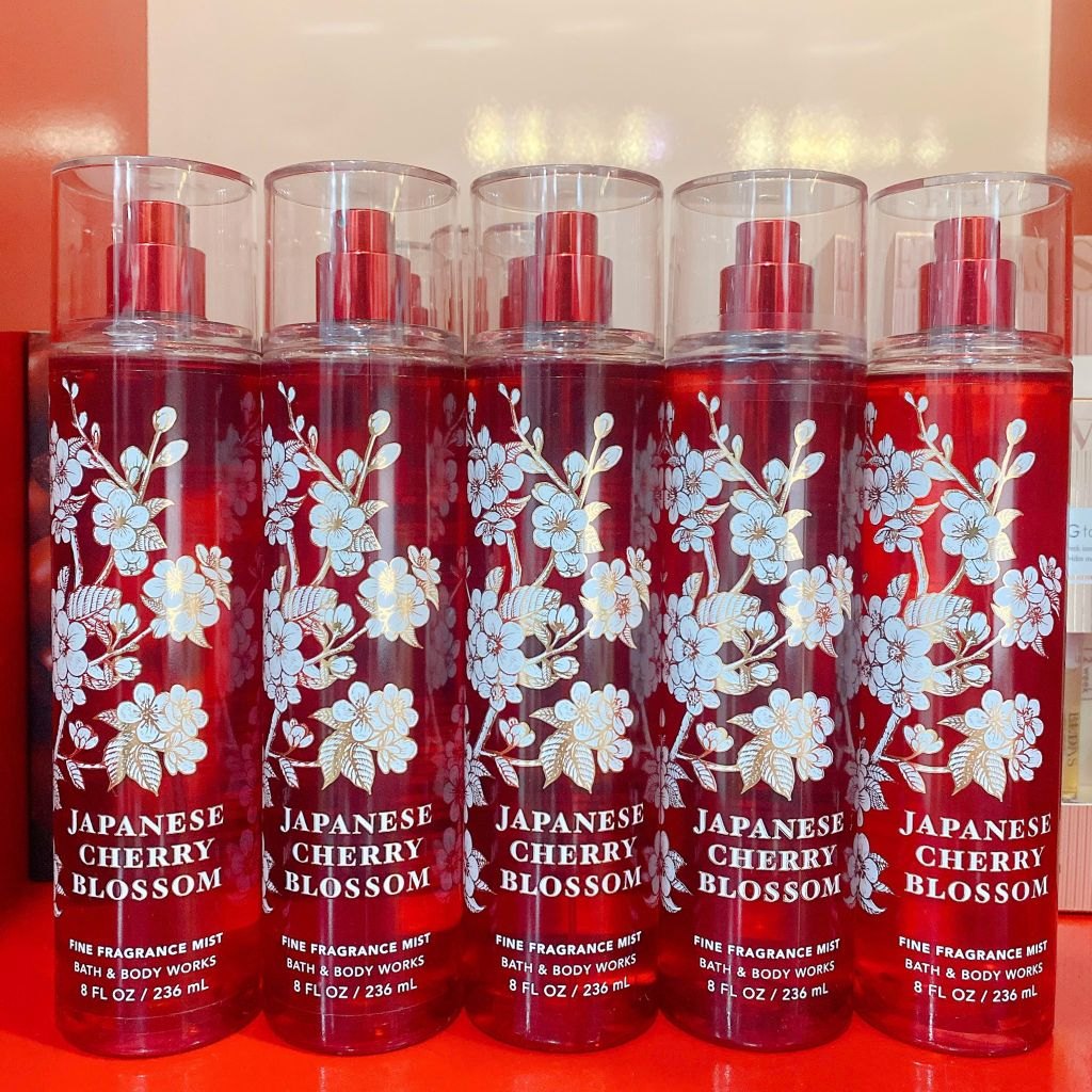 Xịt Thơm Toàn Thân Bath & Body Works Japanese Cherry Blossom 236ML