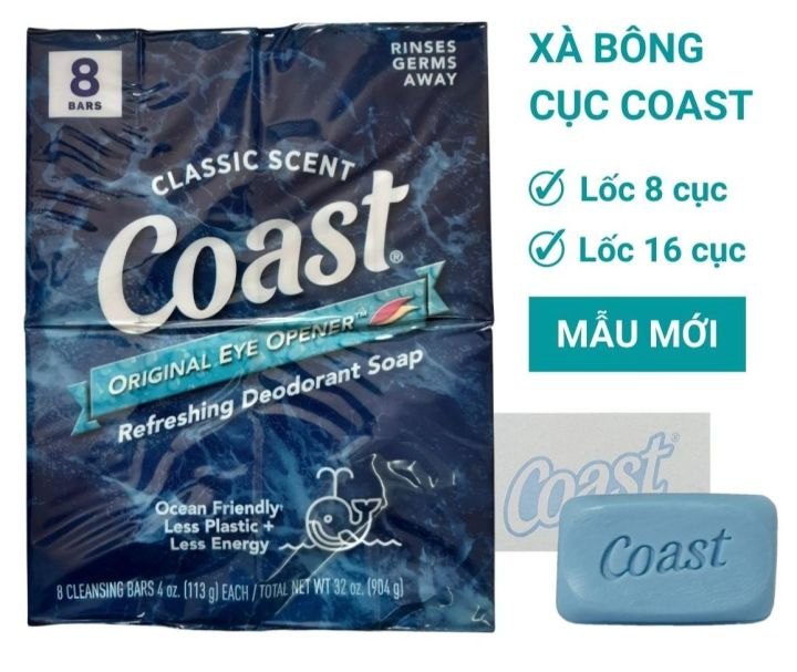 Xà Phòng Tắm Coast Của Mỹ hương cổ điển 113g