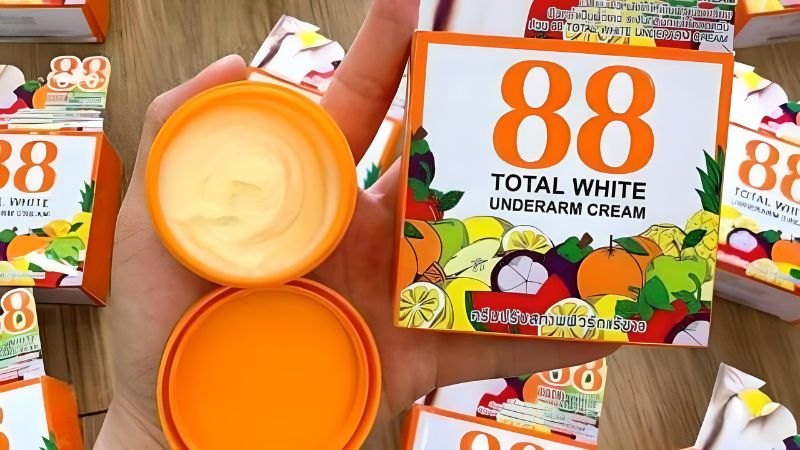 Kem trị thâm nách 88 Total White Underarm Cream 35g