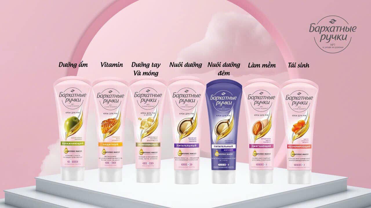 Kem dưỡng tay Silky Hands 80ml của Nga