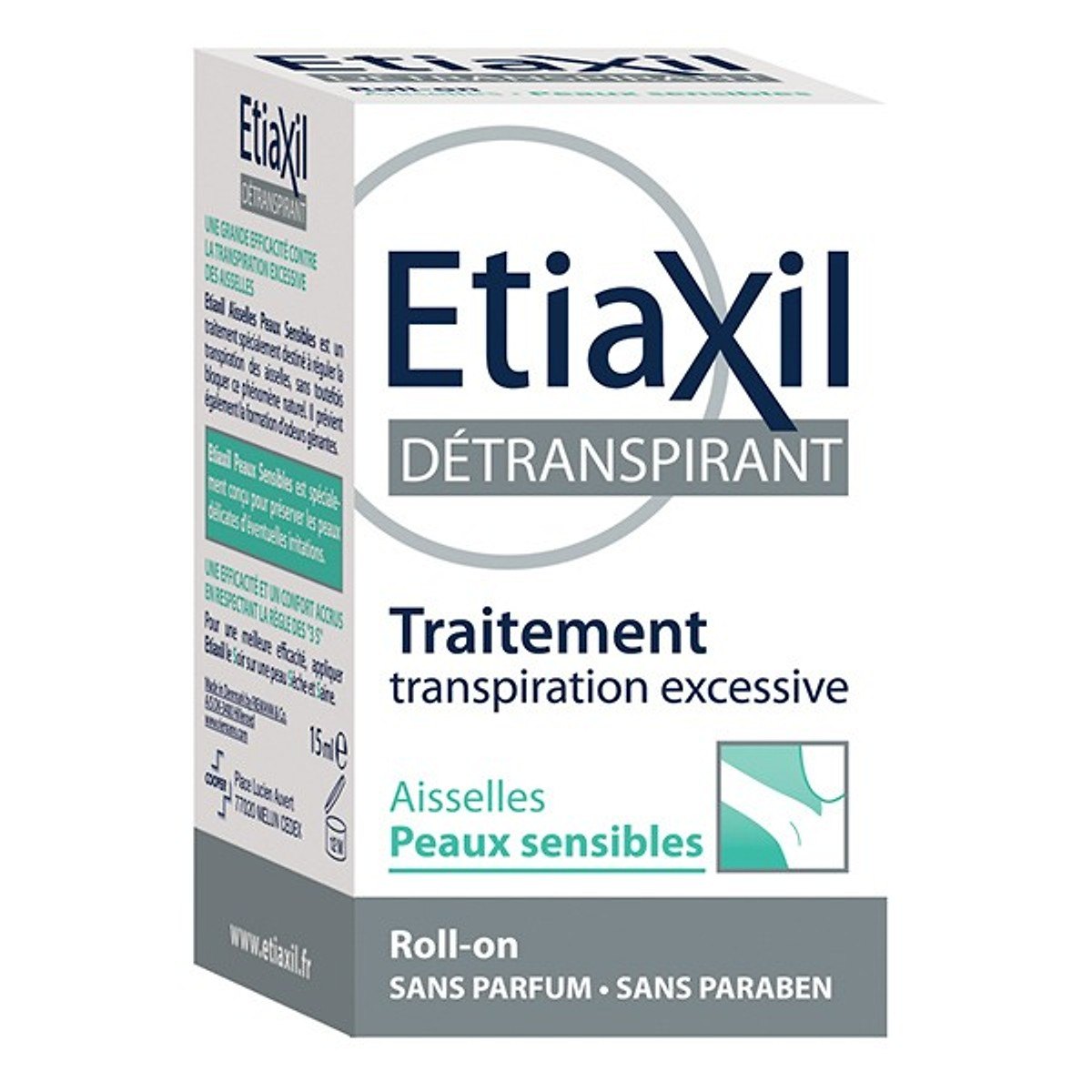 Lăn khử mùi đặc trị hôi nách Etiaxil Traitement 15ml của Pháp