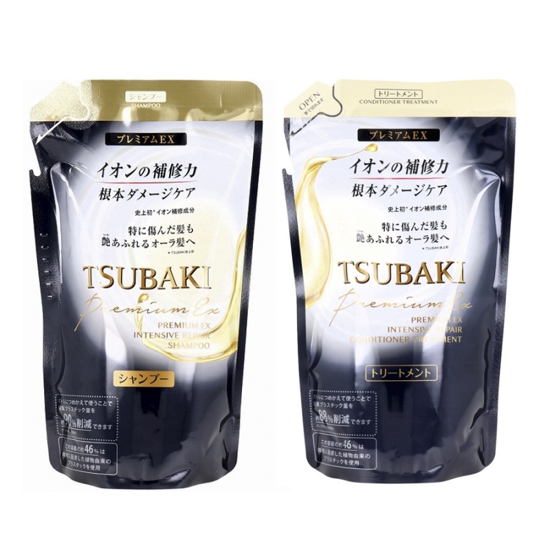 TSUBAKI túi dầu gội phục hồi hư tổn nặng 330ml