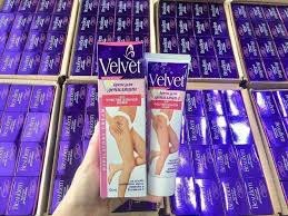 Kem tẩy lông Velvet Depilatory Cream Nga cho da nhạy cảm và vùng bikini