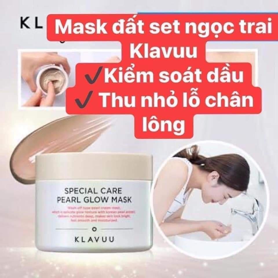 Mặt nạ bùn khoáng Klavuu Special Care Pearl Glow Mask 100g