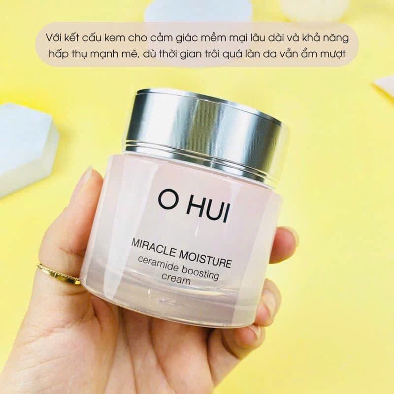 Combo 30 Gói Kem Dưỡng Ẩm Ohui Miracle Moisture Cream Sample 1ml