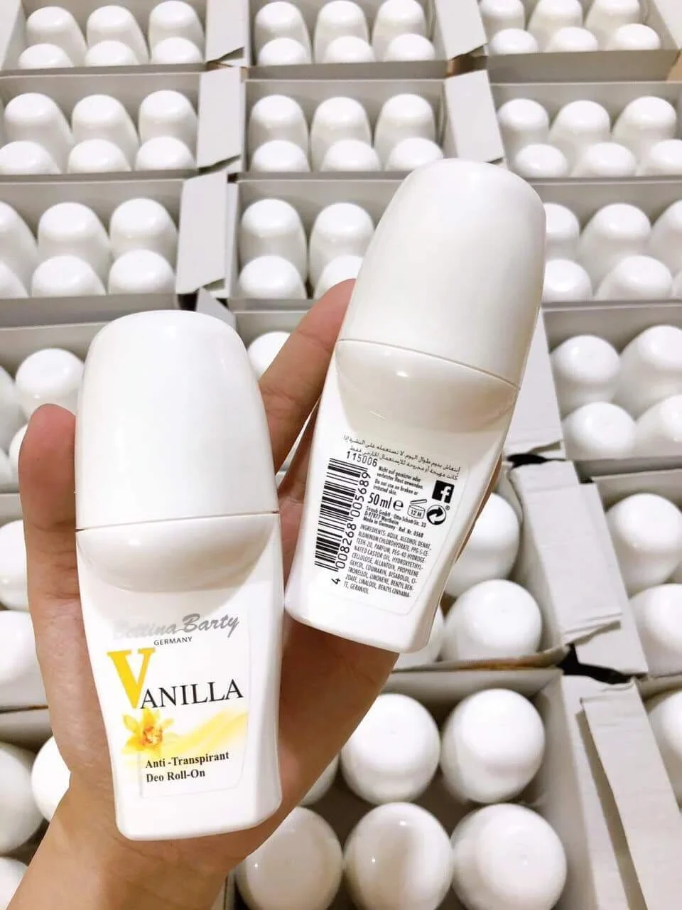 Lăn khử mùi Vanilla Bettina Đức 50ml