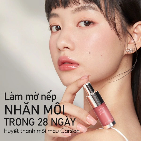 Son Tint Serum Carslan Dưỡng Ẩm, Dưỡng Môi, Giảm Nếp Nhăn 1g Mini