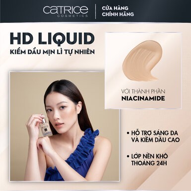 Kem Nền Catrice HD 24h